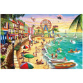Lavievert 1000 Piece Beach Jigsaw Puzzle – Thick Cardboard, Unique Cut, Family Fun