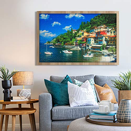 Lavievert 1000 Piece Jigsaw Puzzle - Lake Como, Italy
