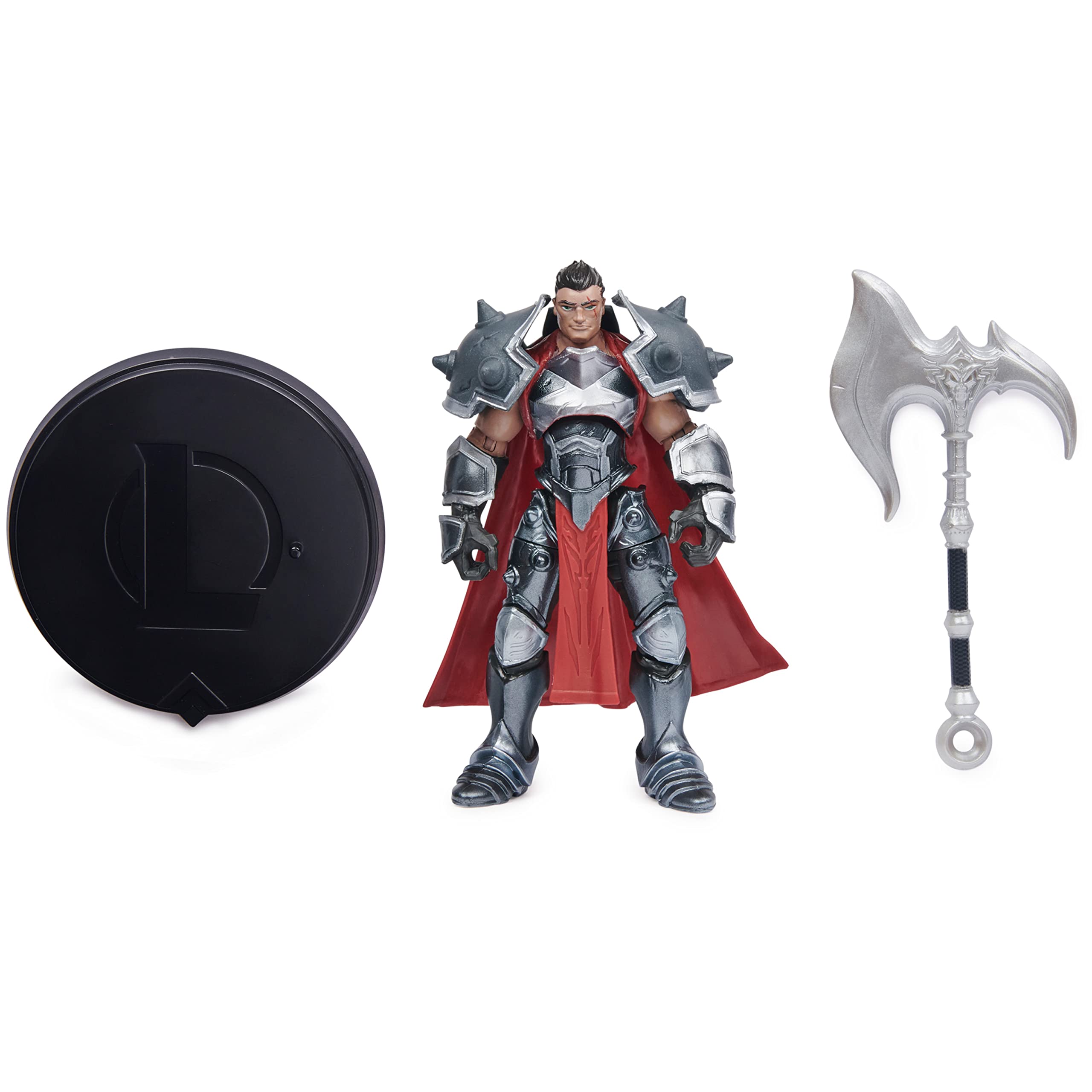 League of Legends Darius 4-Inch Collectible Figure with Axe Accessory – The Champion Collection