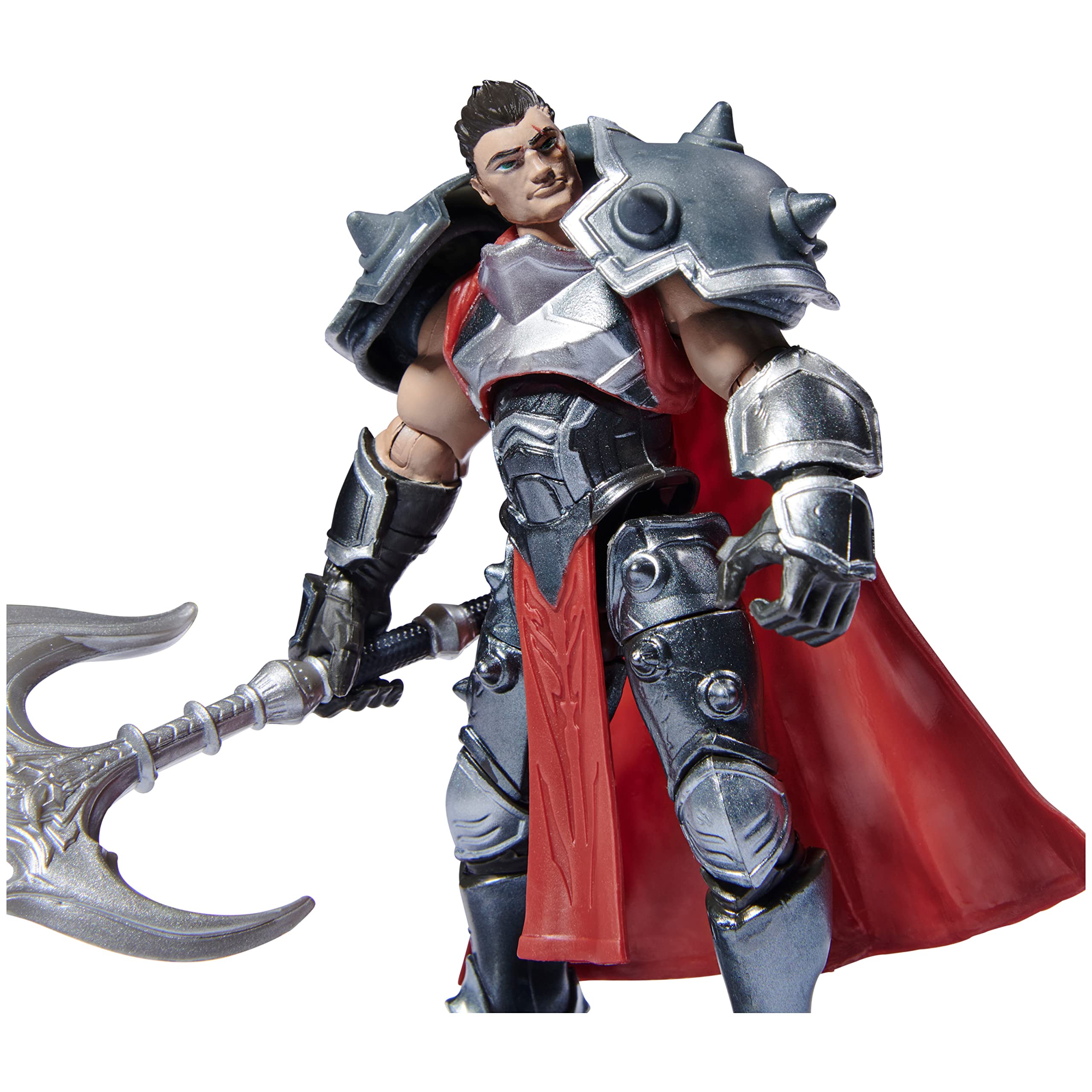 League of Legends Darius 4-Inch Collectible Figure with Axe Accessory – The Champion Collection