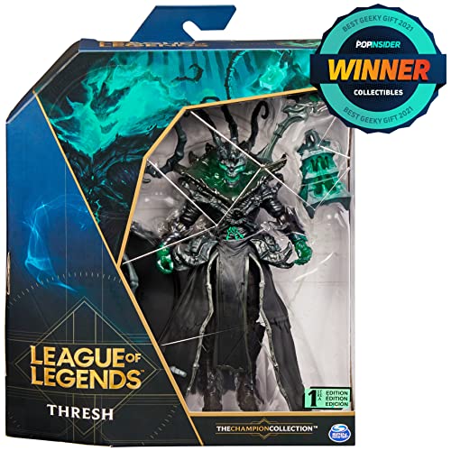 League of Legends Thresh 6-Inch Action Figure - Official Collector's Edition with Lantern and Scythe