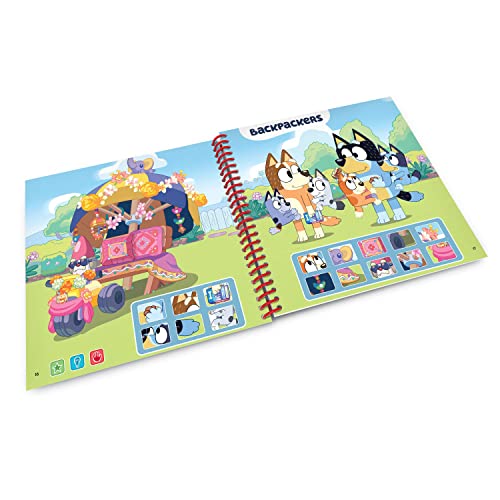 LeapFrog LeapStart Bluey Fun and Games Interactive Activity Book for Ages 2-5