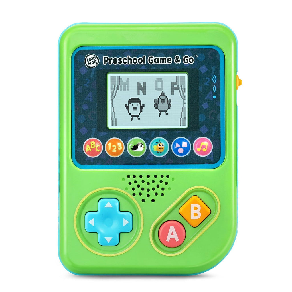 LeapFrog Preschool Game and Go Handheld Video Game Toy, Green, Ages 2+