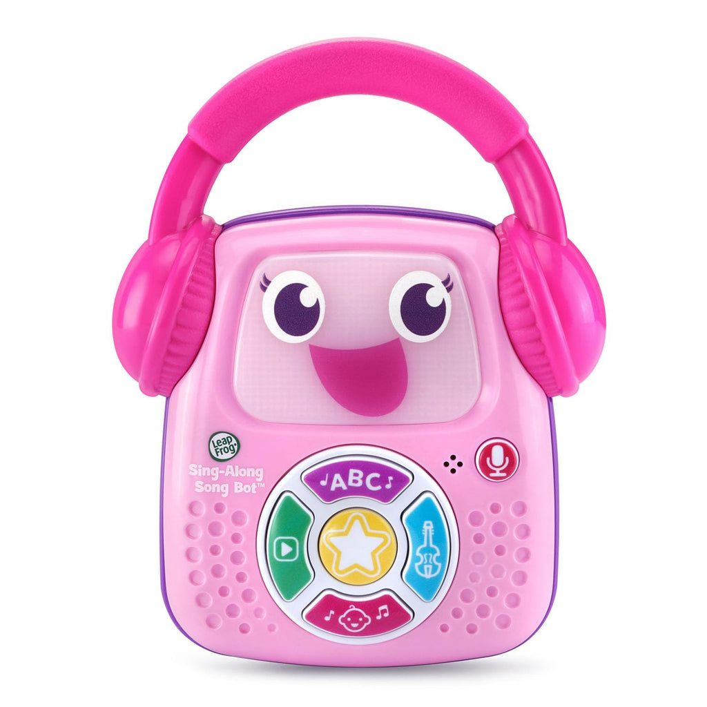 LeapFrog Sing-Along Song Bot, Pink - Musical Robot Toy for Ages 6+ Months