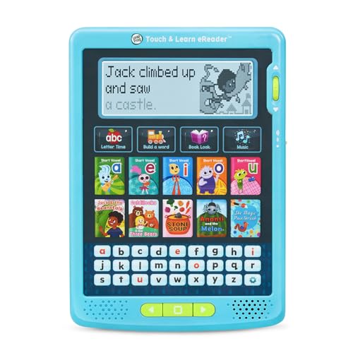 LeapFrog Touch and Learn eReader for Preschoolers – Teal