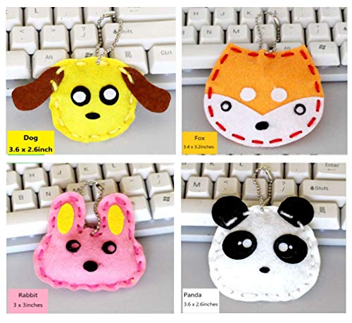 Learn to Sew DIY Craft Kits for Kids - 12 Animal Sewing Projects by Adam Victor (Ages 12+)