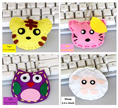 Learn to Sew DIY Craft Kits for Kids - 12 Animal Sewing Projects by Adam Victor (Ages 12+)