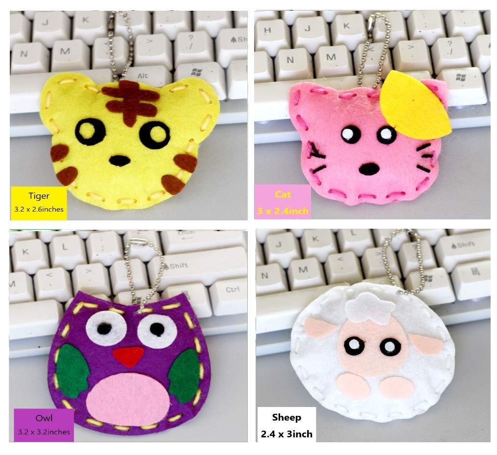 Learn to Sew DIY Craft Kits for Kids - 12 Animal Sewing Projects by Adam Victor (Ages 12+)
