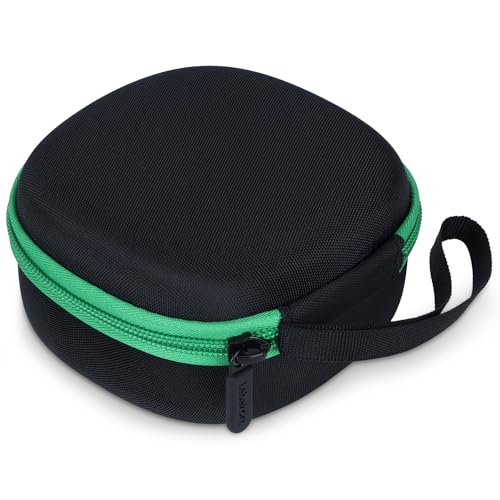 Lebakort Protective Storage Case for GiiKER Tic Tac Toe Bolt 3-in-1 Handheld Puzzle – Black + Green