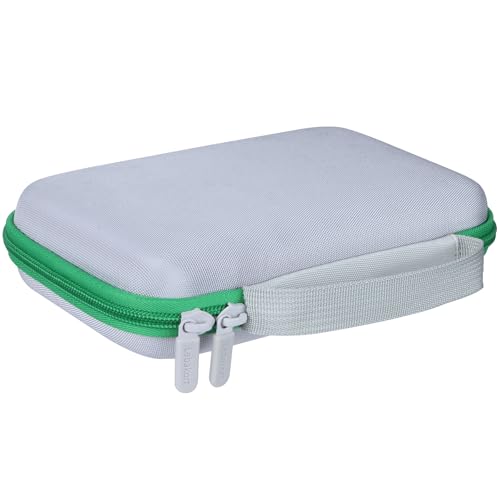 Lebakort Storage Case for GiiKER Super Blocks – Off White + Green, Nylon and EVA Protective Travel Case