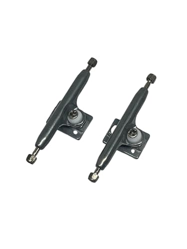 LEEFAI G4 Fingerboard Trucks 29mm Raw Metal – Inverted Kingpin with Hardware