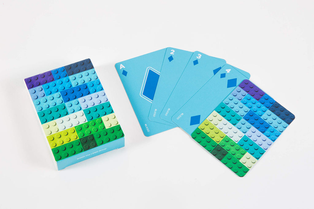 LEGO Brick Playing Cards – Two 54-Card Decks in Collectible Keepsake Box