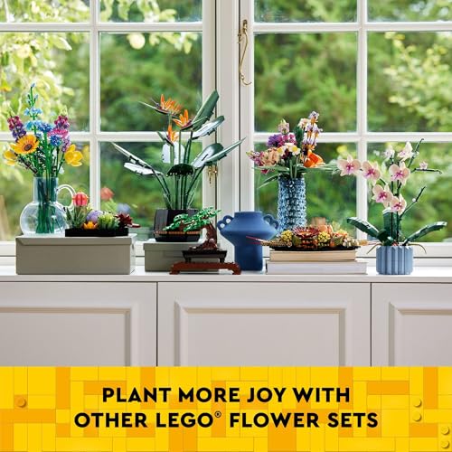 LEGO Cherry Blossoms 40725 – 430-Piece Buildable Spring Floral Decor for Kids & Adults