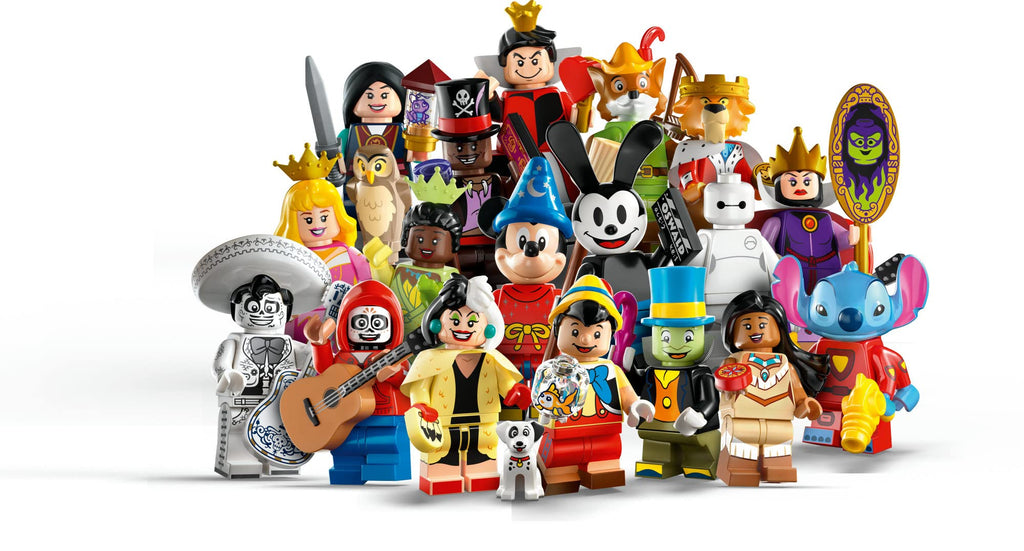 LEGO Minifigures Disney 100 71038 Blind Bags – Collect All 18 Iconic Characters