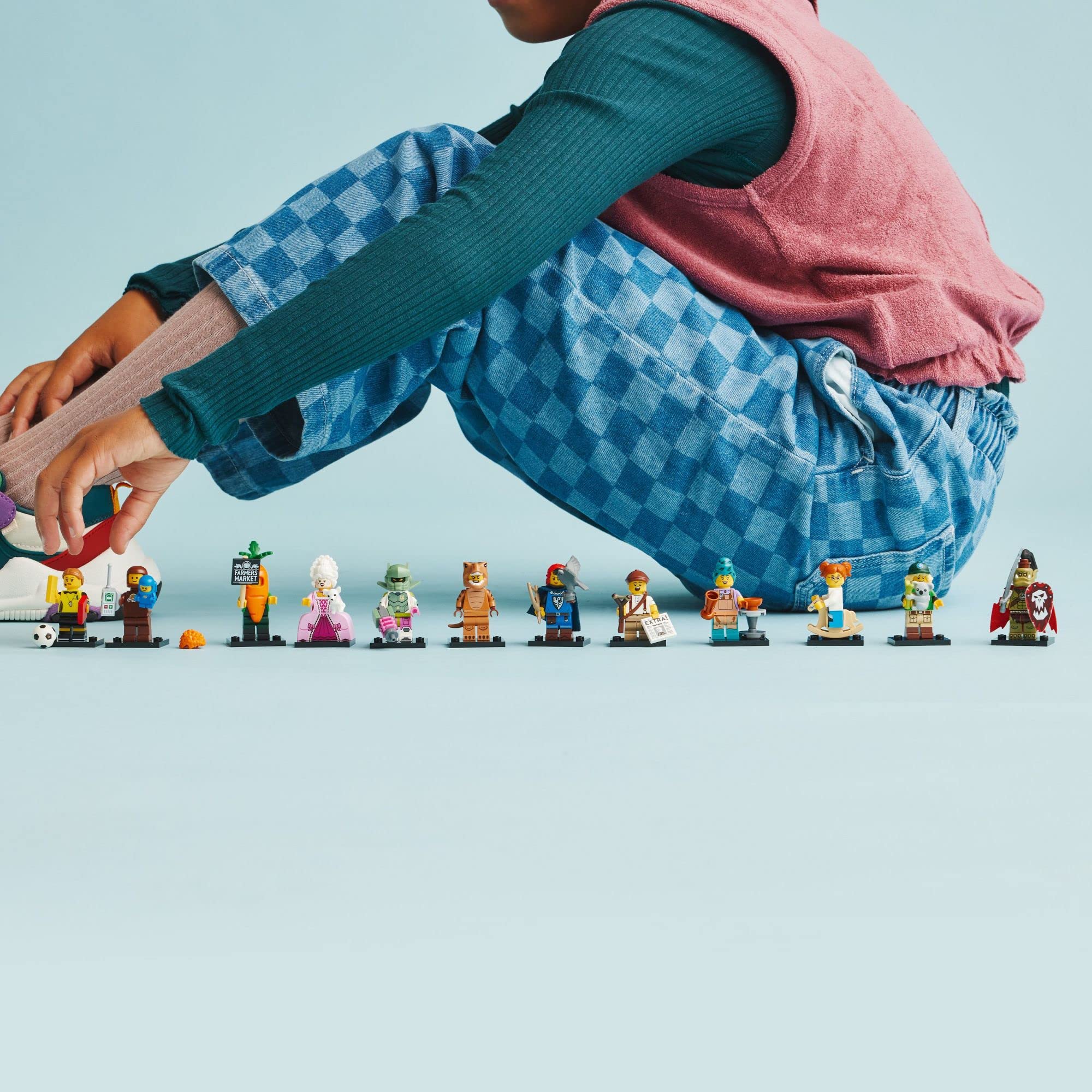 LEGO Minifigures Series 24 71037 Mystery Blind Bag - Collect 1 of 12 Limited Edition Characters with Accessories