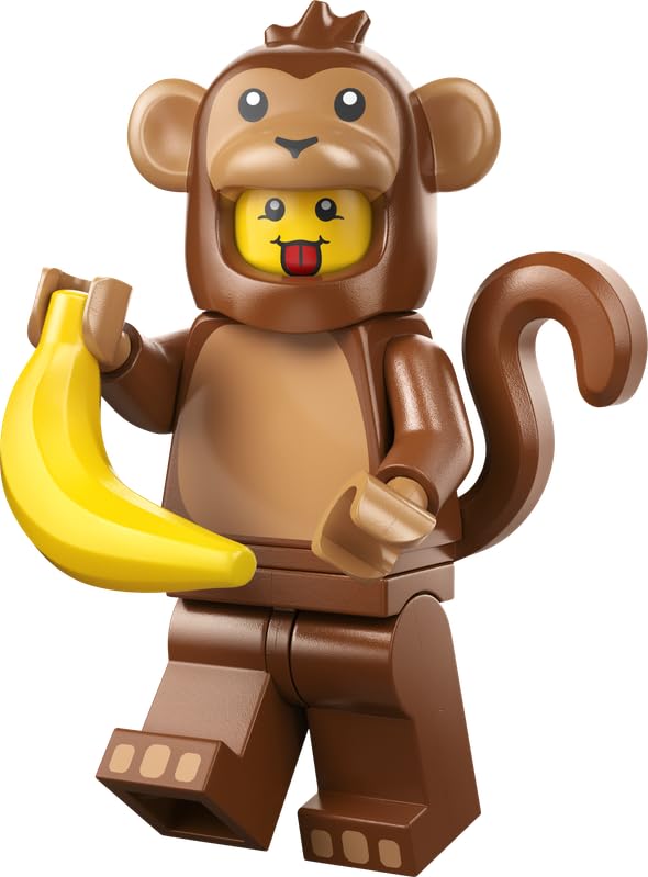 LEGO Monkey Costume Minifigure from Series 28 – 71051 Animals Collection