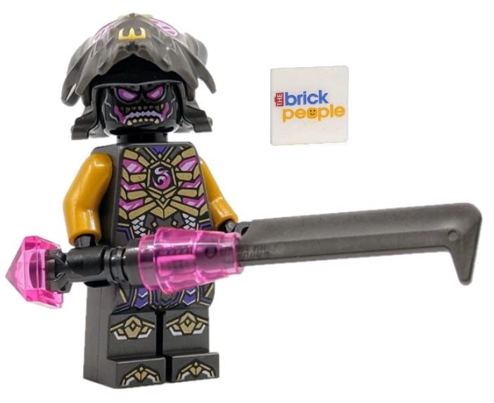 LEGO Ninjago Overlord Minifigure with Sword and Lightning – Authentic Collectible