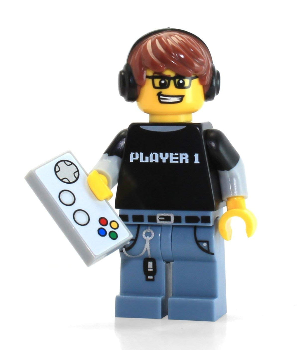 LEGO Series 12 Collectible Minifigure 71007 – Video Game Guy Gamer, New & Unassembled