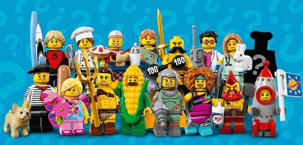 LEGO Series 17 Minifigure Blind Bag – Random Single Figure in Polybag