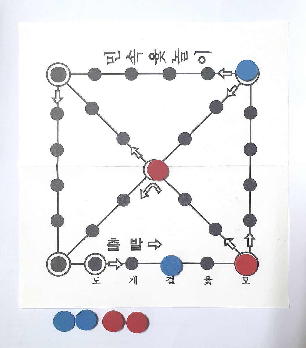 LENITH YUTNORI Premium Korean Board Game – Traditional Wood Stick Game for Family, Adults, Parties & Outdoor Play