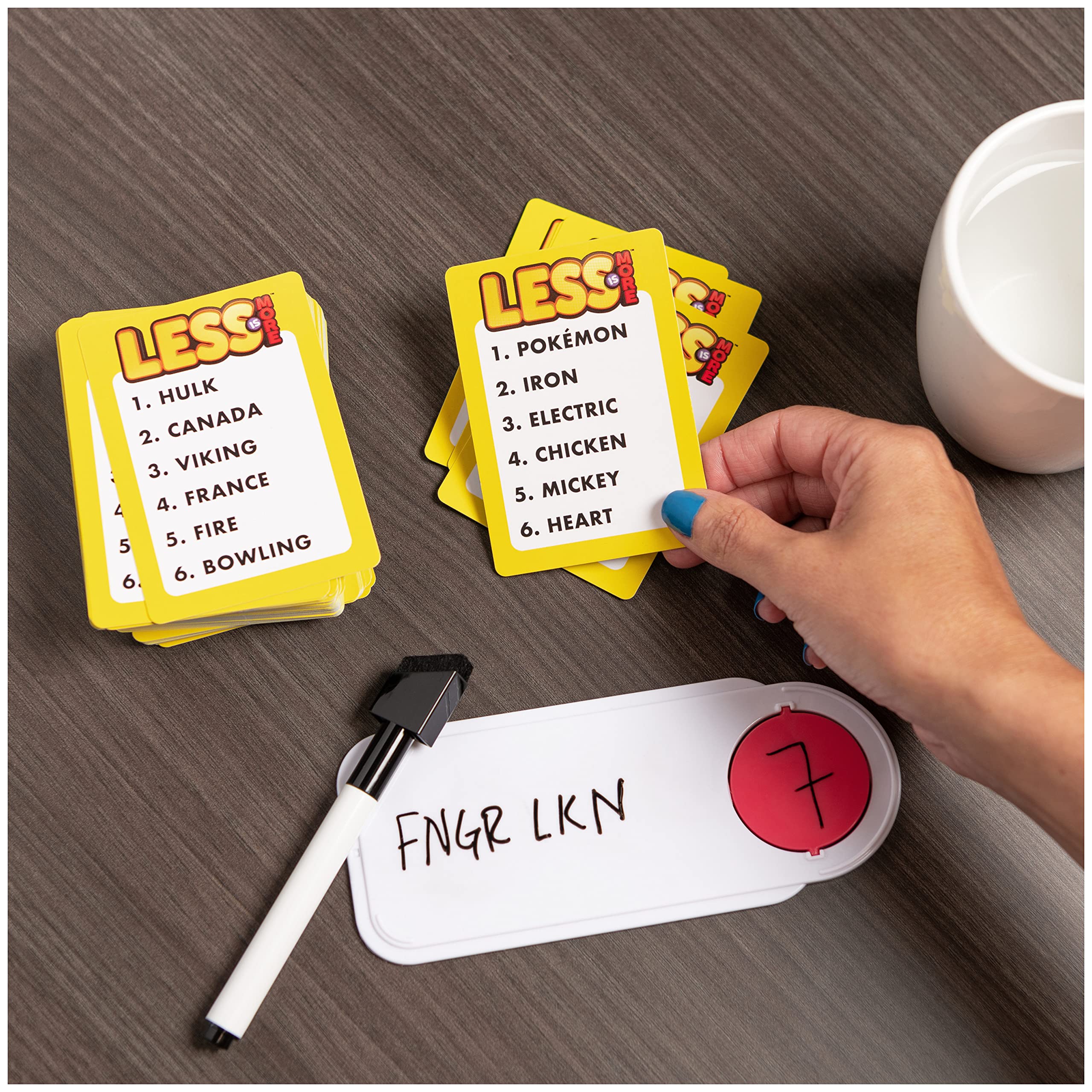 Less is More Party Board Game – Fun Word Guessing Game for Families, Ages 8+