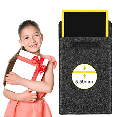 LEYAOYAO 10-Inch LCD Writing Tablet for Kids – Colorful Drawing Pad with Protective Bag, Yellow