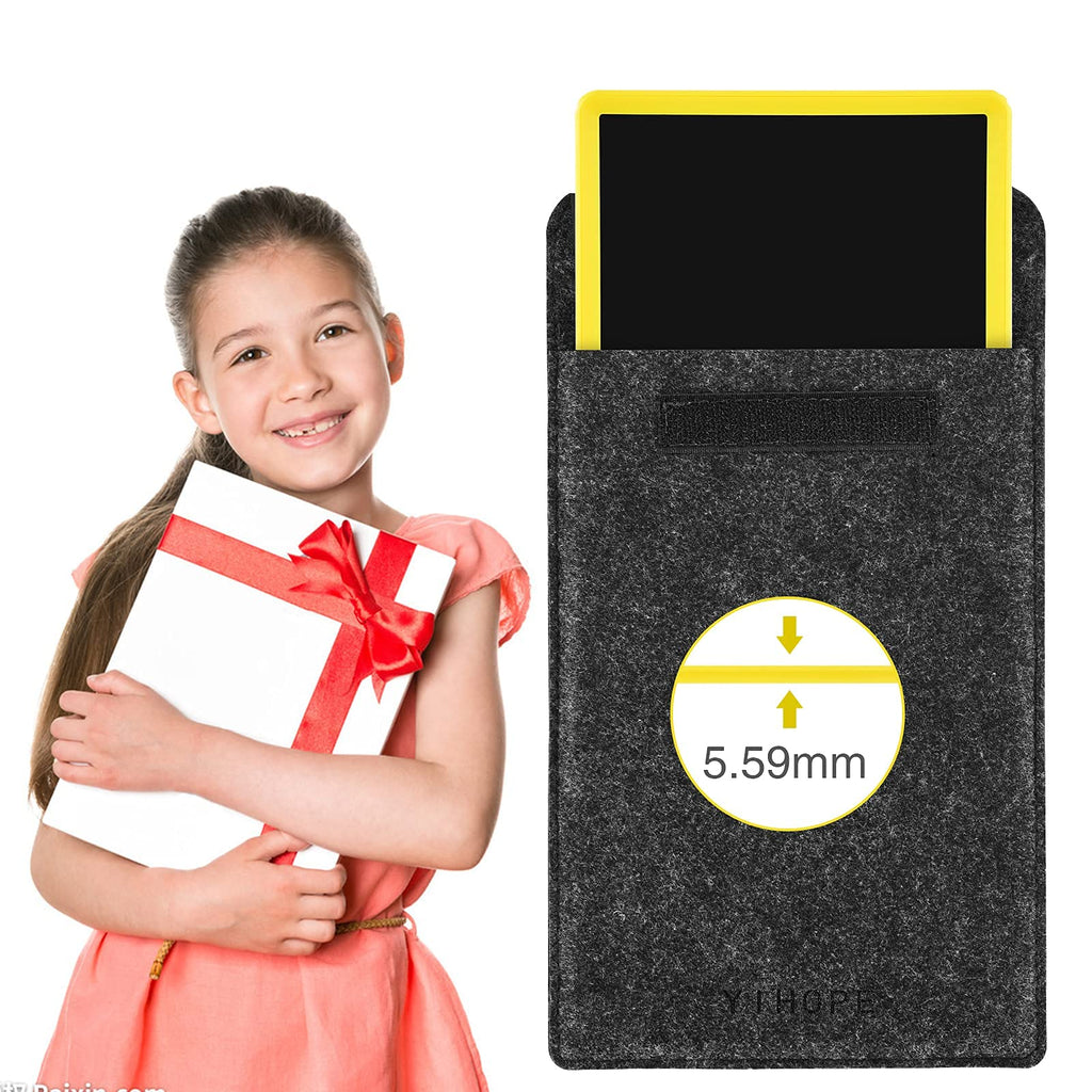 LEYAOYAO 10-Inch LCD Writing Tablet for Kids – Colorful Drawing Pad with Protective Bag, Yellow