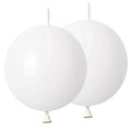 LFCXHTY 120-Pack White Quick Link Balloons - 6 Inch Latex Linking Balloons for Party Decorations