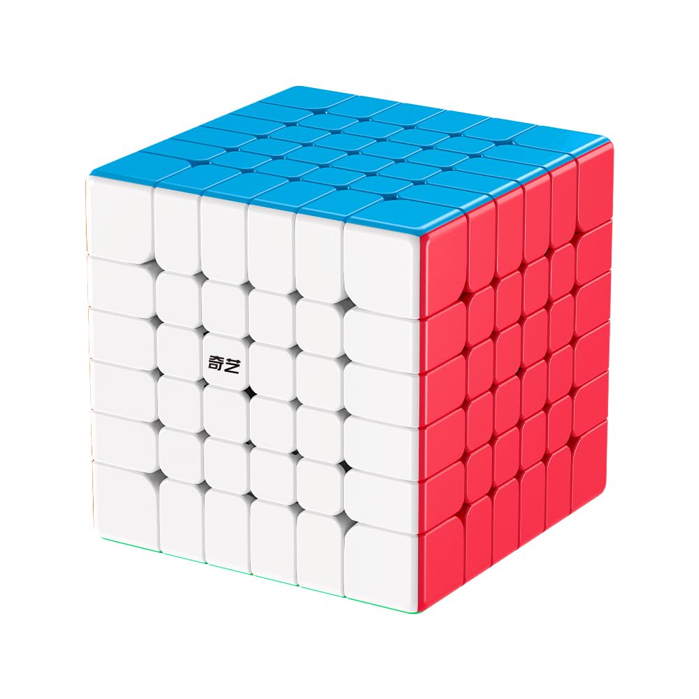 LiangCuber QY Toys 6x6 Speed Cube Stickerless – 60.5mm 6x6x6 Puzzle Cube