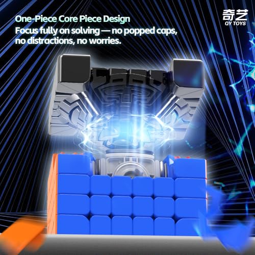 LiangCuber QY Toys 6x6 Speed Cube Stickerless – 60.5mm 6x6x6 Puzzle Cube