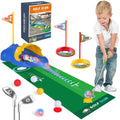 Liberry Kids Golf Set with Automatic Ball Return, Light-Up Balls, Adjustable Clubs for Ages 3-6