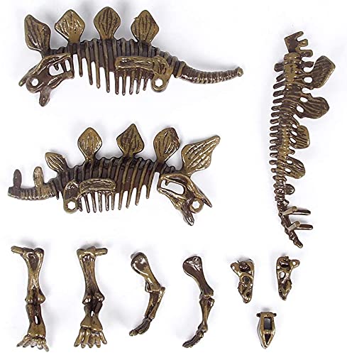 Liberty Imports Stegosaurus Dinosaur Skeleton Dig Kit – Excavate and Build 3D Fossil Bones, Science Educational Toy for Kids Ages 4+