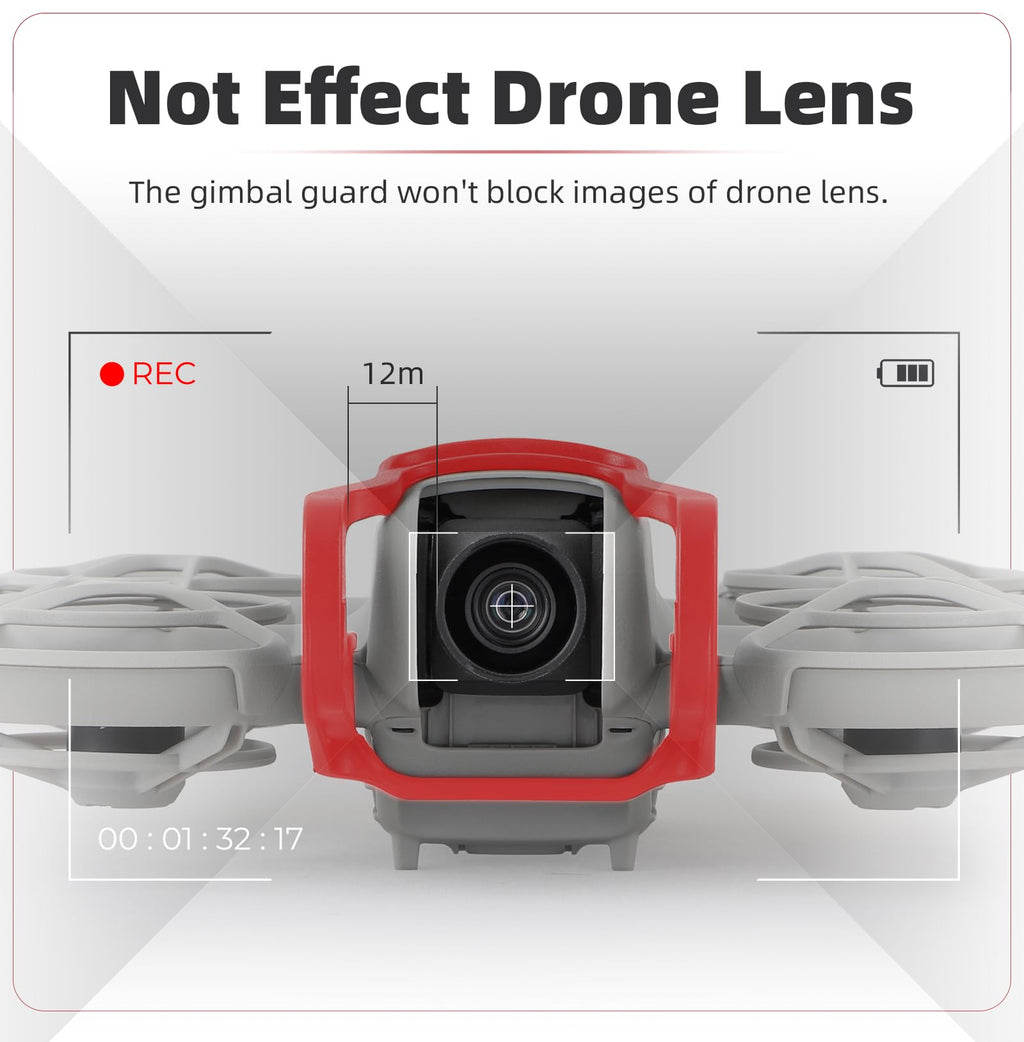 LIBOQIAO Quick-Release Gimbal Bumper for DJI NEO – Anti-Collision Camera Protector (Grey, 2g)