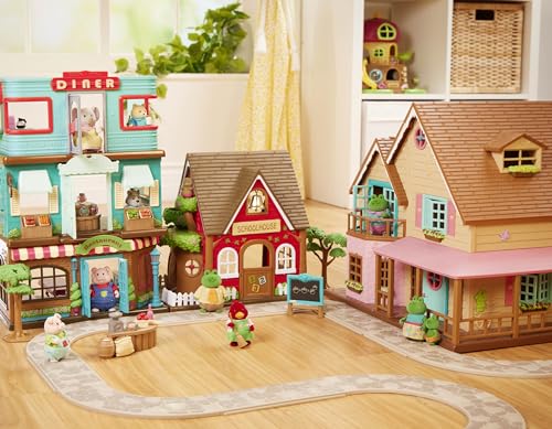 Li'l Woodzeez Friendz Club Farm Set – 4 Posable Farm Animal Figures for Kids 3+