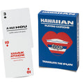 Lingo Hawaiian Playing Cards – Learn Hawaiian Slang with 52 Essential Translations and Phonetics