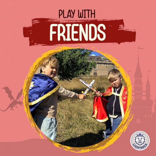 Liontouch Mini Lion Foam Sword – Red, 13.8-Inch Safe Pretend Play Dagger for Toddlers