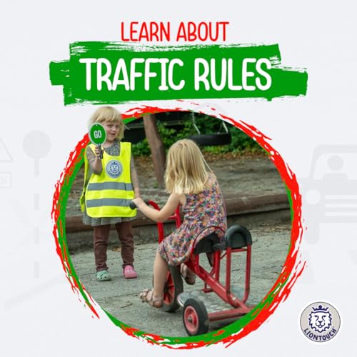 Liontouch Stop & Go Sign - Reversible Foam Traffic Safety Toy for Toddlers