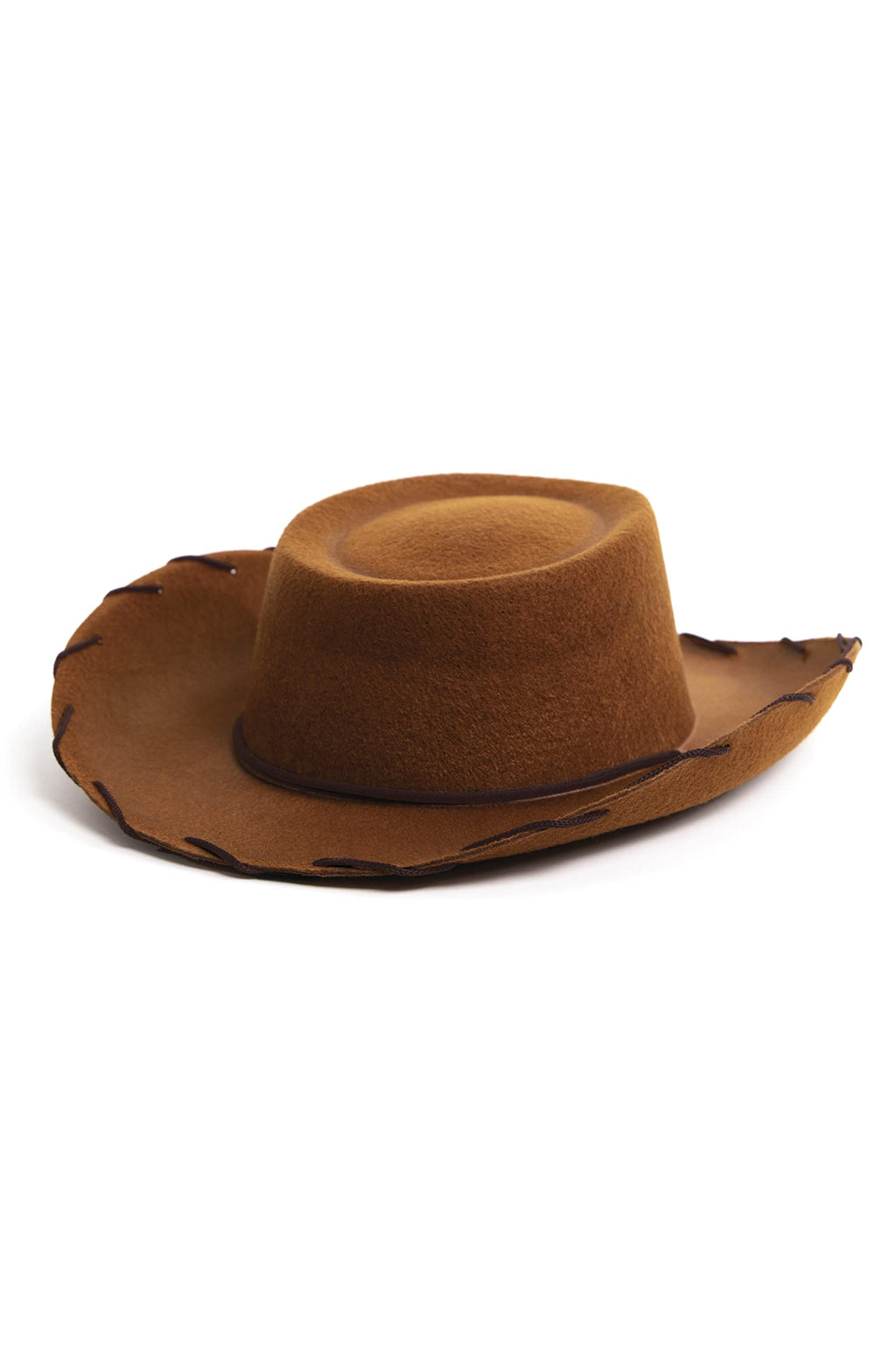 Little Adventures Cowboy and Cowgirl Felt Hat for Kids - One Size Costume Accessory