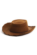 Little Adventures Cowboy and Cowgirl Felt Hat for Kids - One Size Costume Accessory