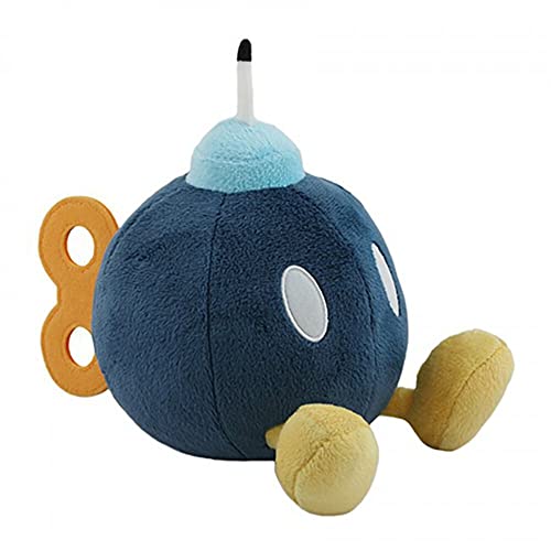 Little Buddy Super Mario All Star Collection Bob Omb Plush - 5 Inch Soft Toy