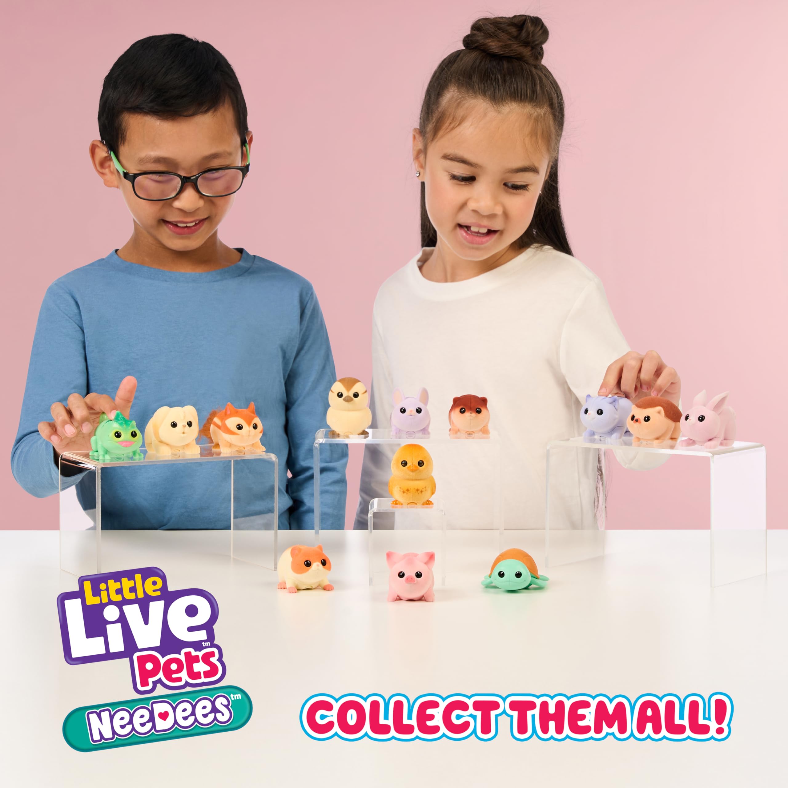 Little Live Pets NeeDee Wearable Electronic Pet Toy – Interactive with 50+ Sounds and Score Tracker, for Kids Ages 5+