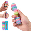 Little Ouchies Fidget Toy - All-in-One Spinner, Ratchet, Clicker, Slider, Pain Stim, Glow in the Dark for Adults ADHD Stress Relief