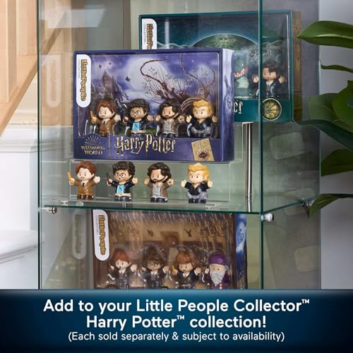 Little People Collector Harry Potter Prisoner of Azkaban Set – 4 Movie-Inspired Figures in Display Box for Adult Fans