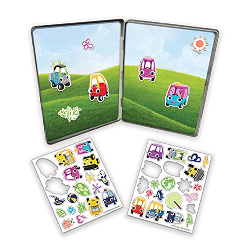 Little Tikes Magnetic Creations Dress Up Play Set – 40 Mix & Match Magnets in Portable Storage Tin for Kids 3-10