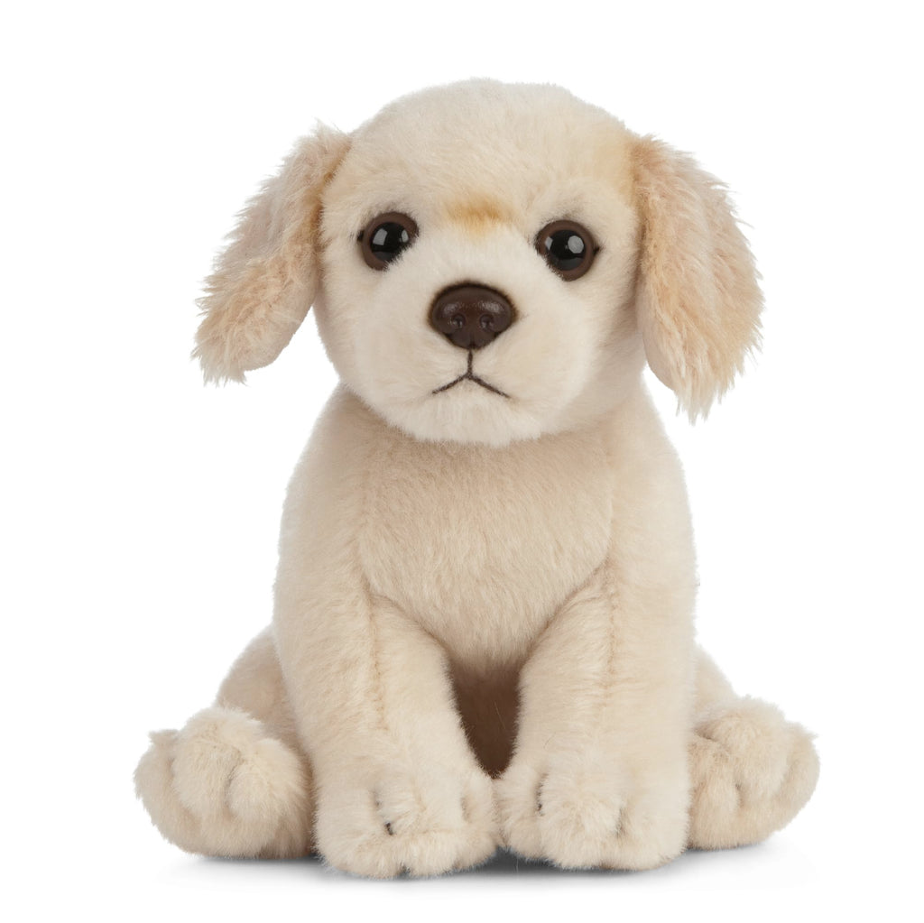 Living Nature Golden Retriever Puppy Plush Toy – 6-Inch Eco-Friendly Soft Toy with Realistic Detailing