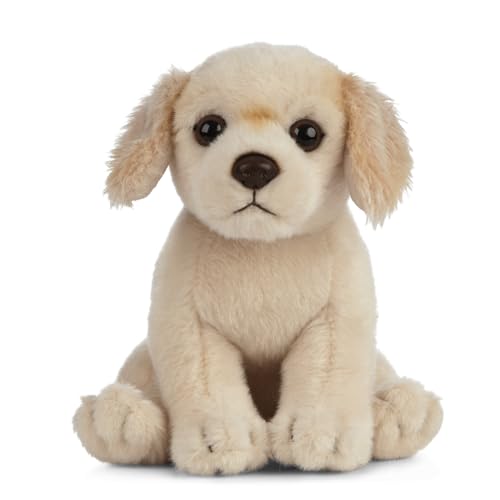 Living Nature Golden Retriever Puppy Plush Toy – 6-Inch Eco-Friendly Soft Toy with Realistic Detailing
