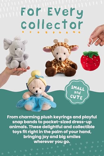 Living Nature Little Snugglies Purple Unicorn Plush Toy - Mini Collectible Stuffed Animal