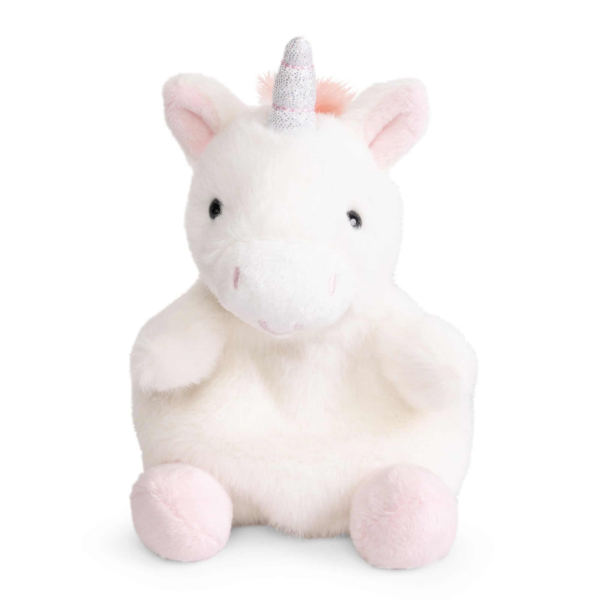 Living Nature Little Snugglies White Unicorn Plush Toy – Soft, Collectible Mini Stuffed Animal Made with Recycled Materials