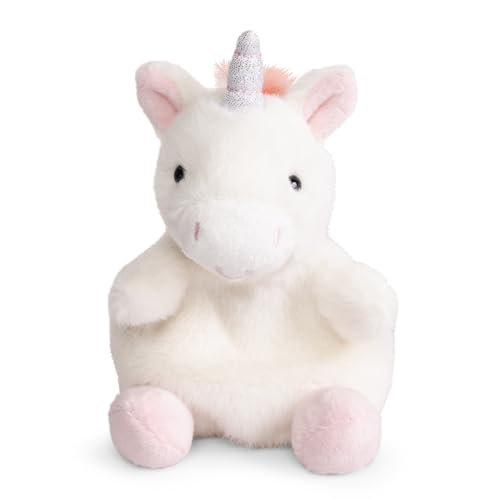 Living Nature Little Snugglies White Unicorn Plush Toy – Soft, Collectible Mini Stuffed Animal Made with Recycled Materials