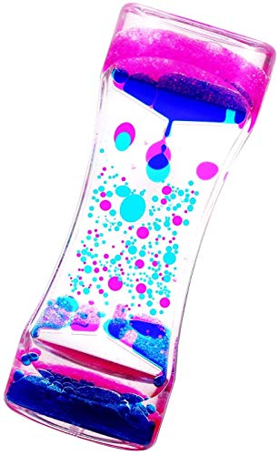 LIVOND 3-Pack Calming Sensory Toys - Liquid Motion Bubbler Timers for Kids with Autism, ADHD, Anxiety - Style #3